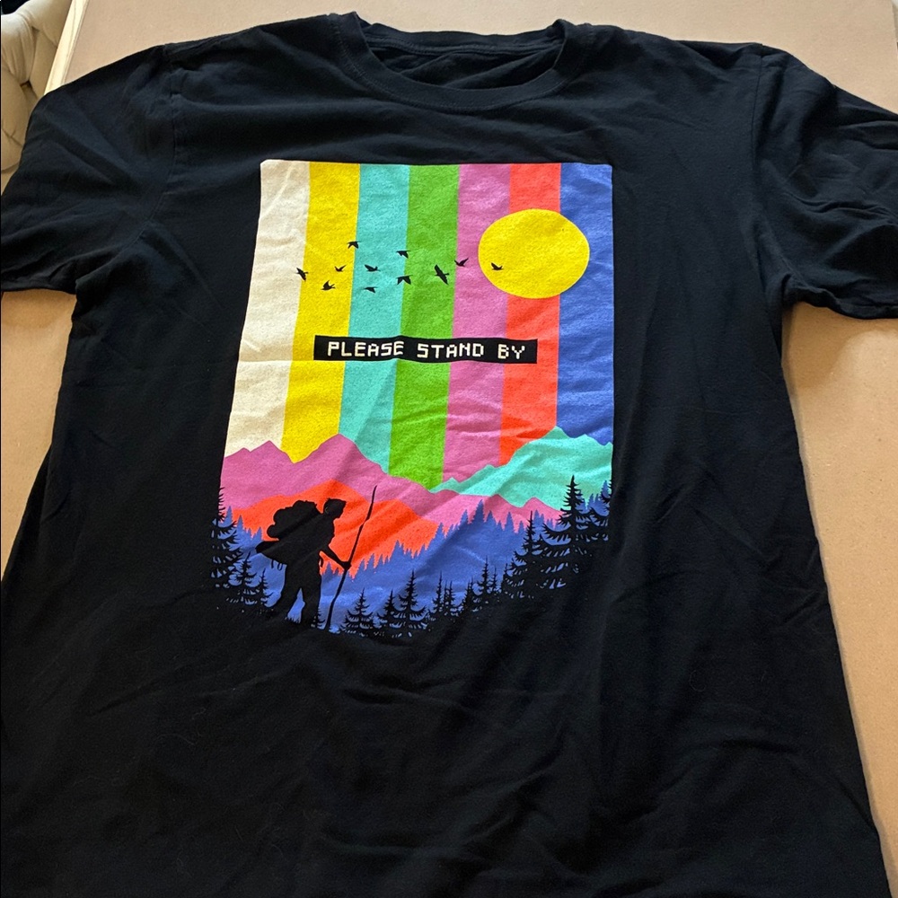 Threadless Black Graphic Tee